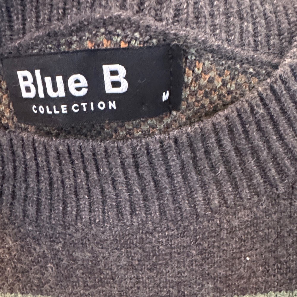Leopard Pattern Colorblock Sweater - Picture 2 of 3